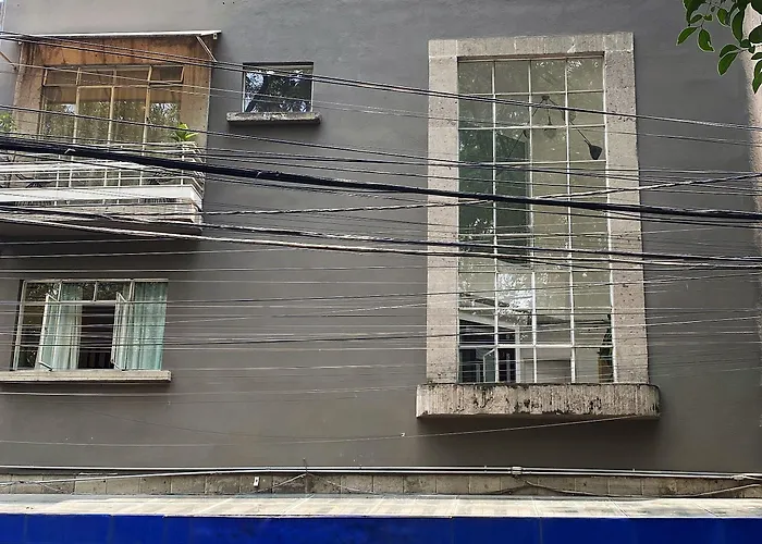 Edificio Art Deco En Roma Norte Apartahotel México DF